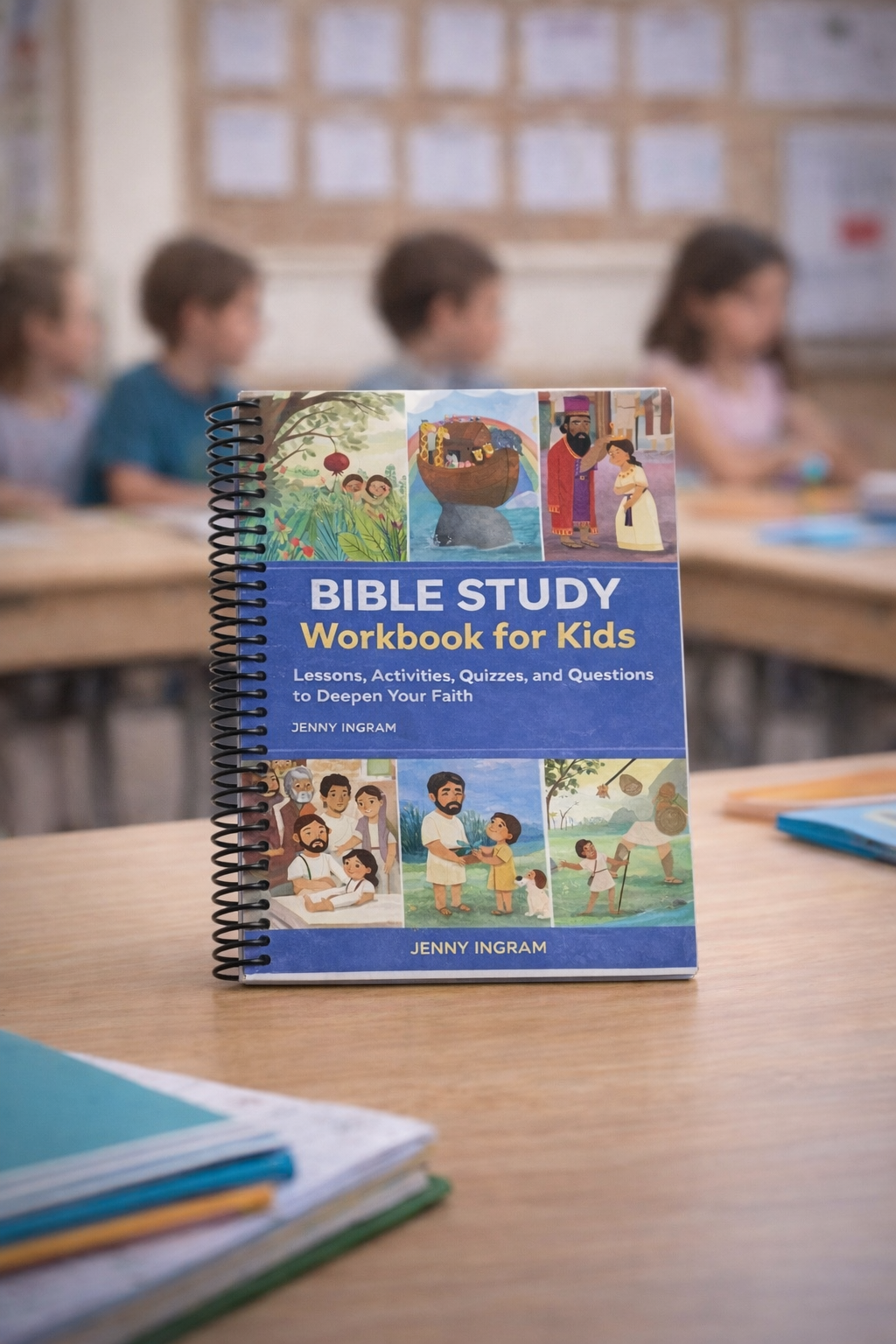 Bible Study Workbook for Kids | Fun Lessons & Activities