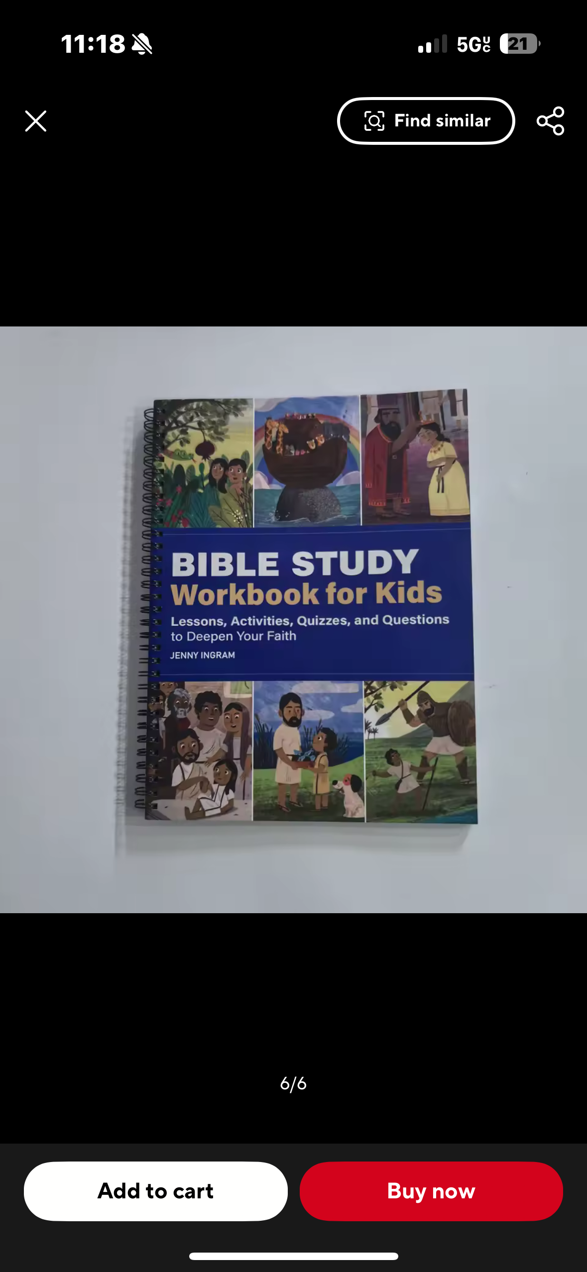Bible Study Workbook for Kids | Fun Lessons & Activities